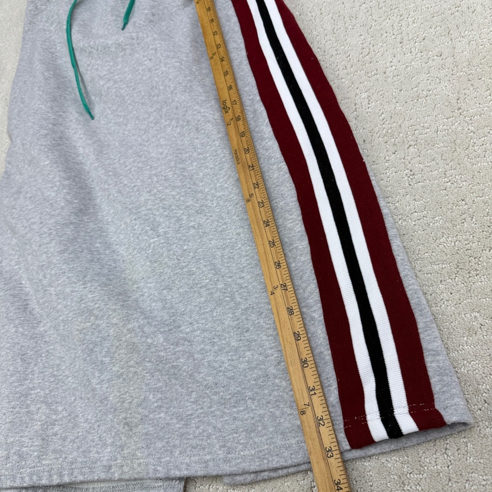 Daily Practice Anthropologie Knit Midi Skirt Womens M Grey Side Stripe Sporty - Picture 7 of 10